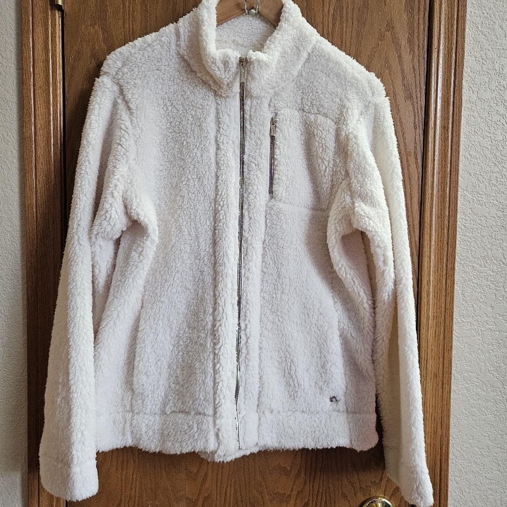 Calvin Klein Sherpa Zip Up Jacket